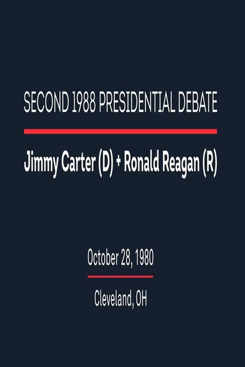 Poster of 1980 Second Presidential Debate