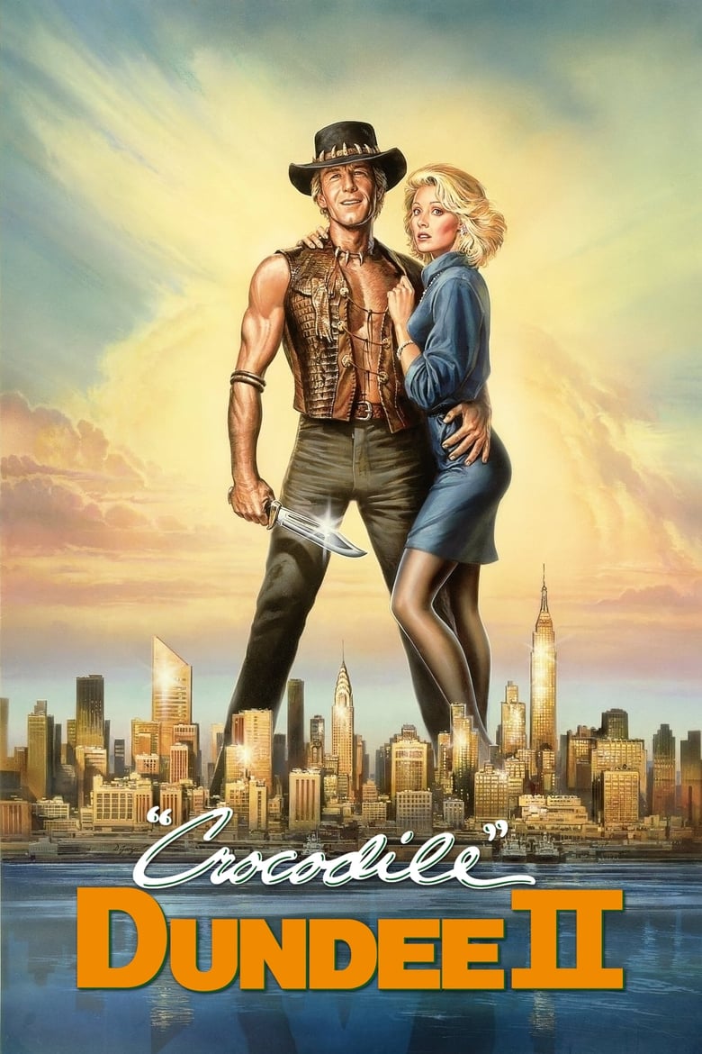 Poster of Crocodile Dundee II