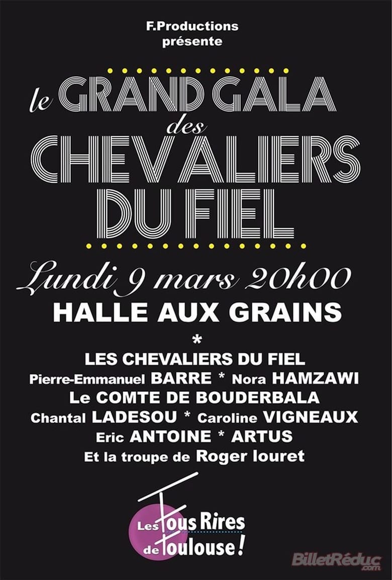 Poster of Le grand gala des Chevaliers du Fiel