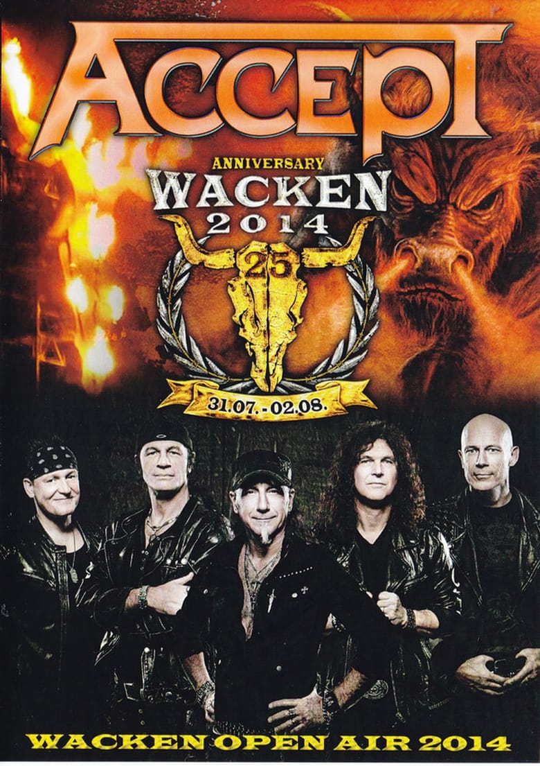 Poster of Accept: [2014] Wacken Open Air