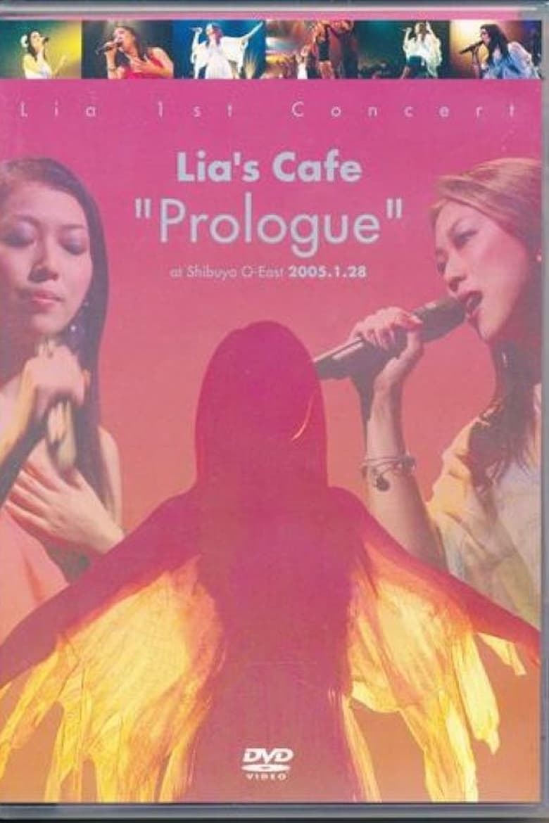 Poster of Lia 1st Concert Lia's Cafe "Prologue" at Shibuya O-EAST