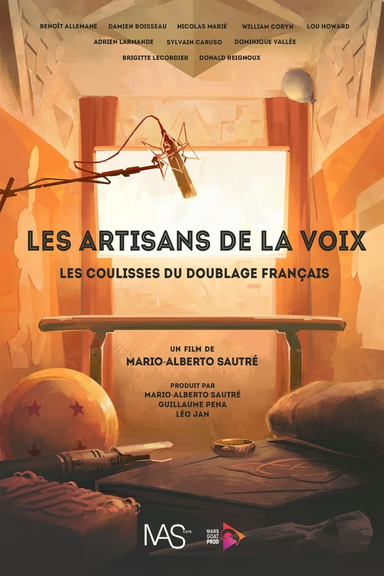 Poster of Les artisans de la voix : Les coulisses du doublage français