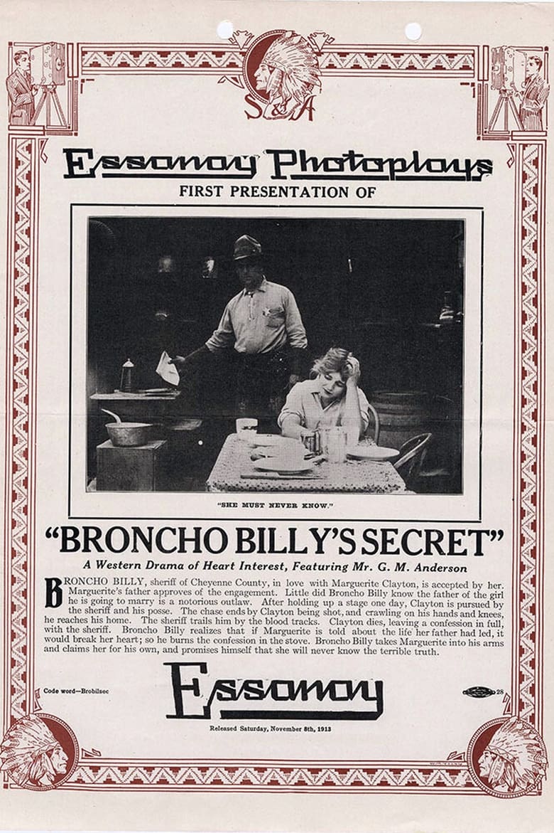 Poster of Broncho Billy's Secret