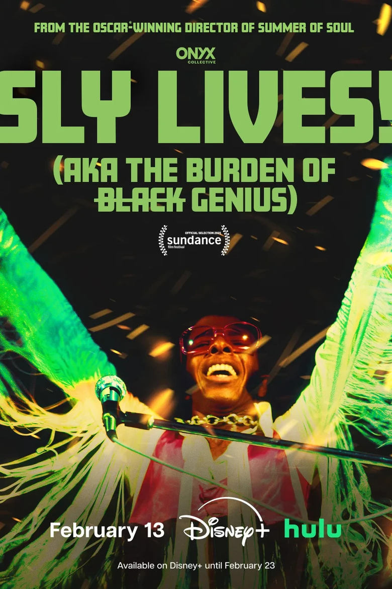 Poster of SLY LIVES! (aka The Burden of Black Genius)