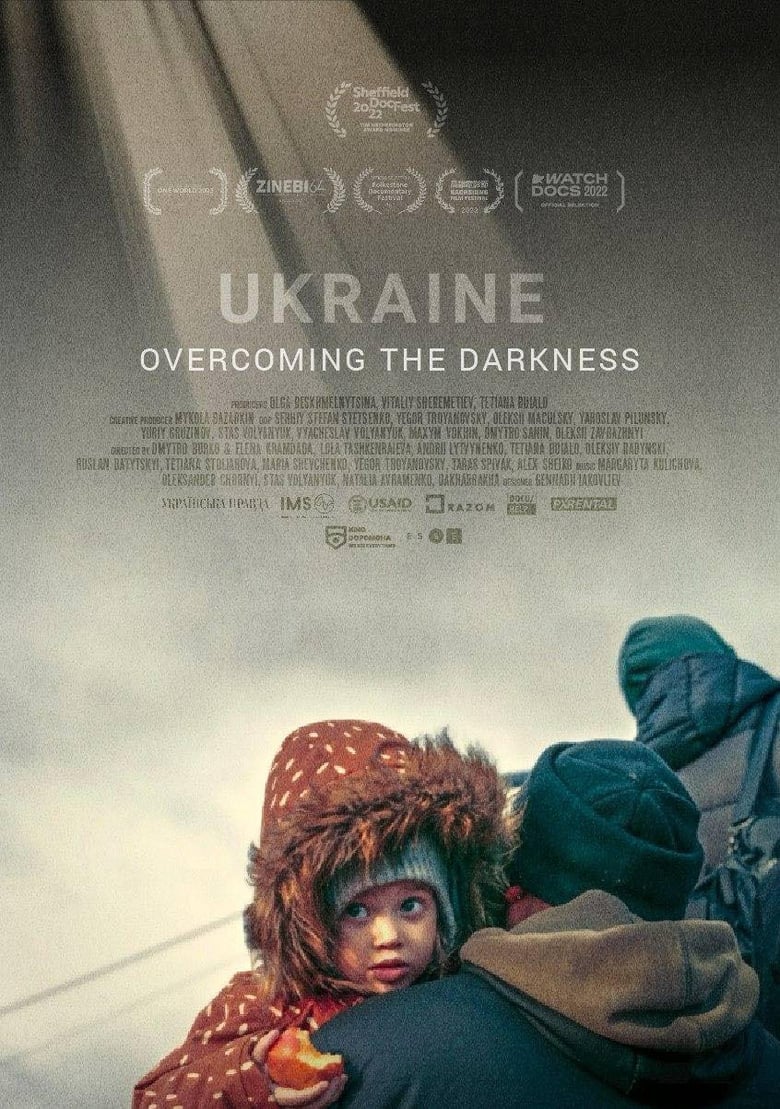 Poster of Ukraine Overcoming the Darkness