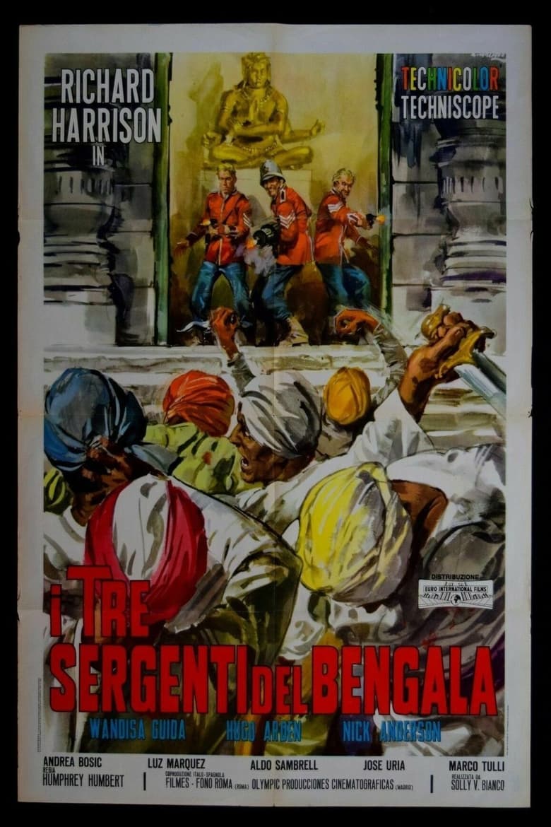 Poster of Three Sergeants of Bengal