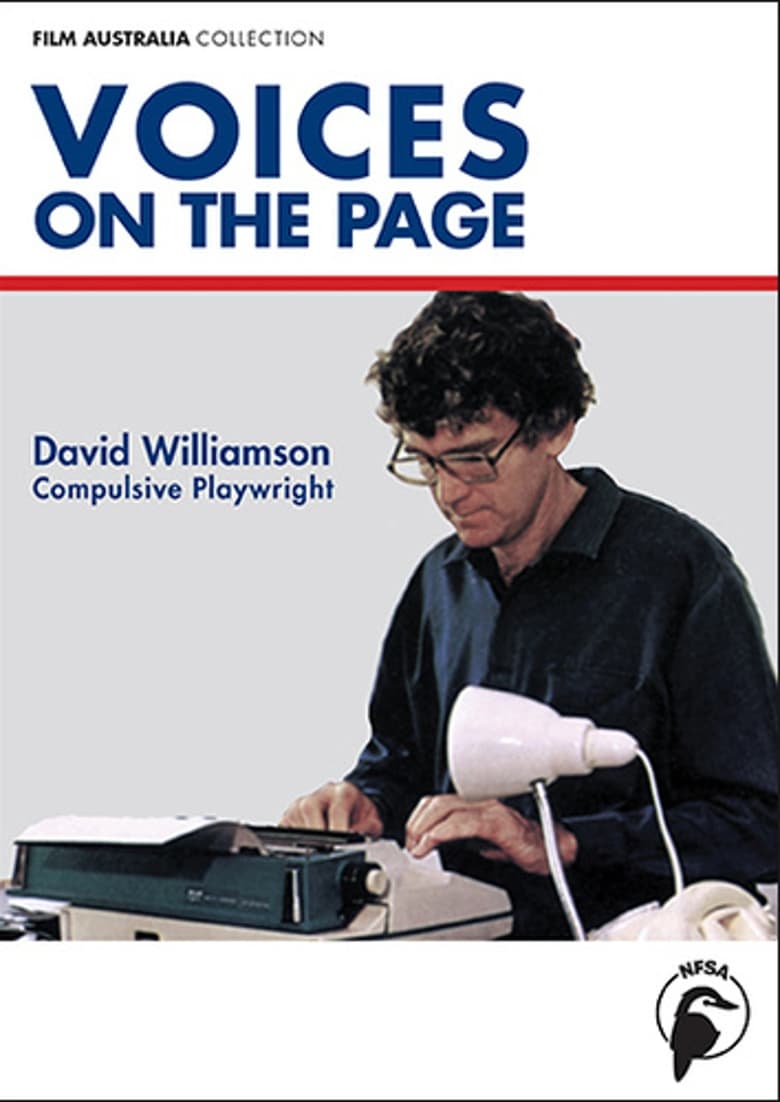 Poster of Voices on the Page: David Williamson - Compulsive Playwright