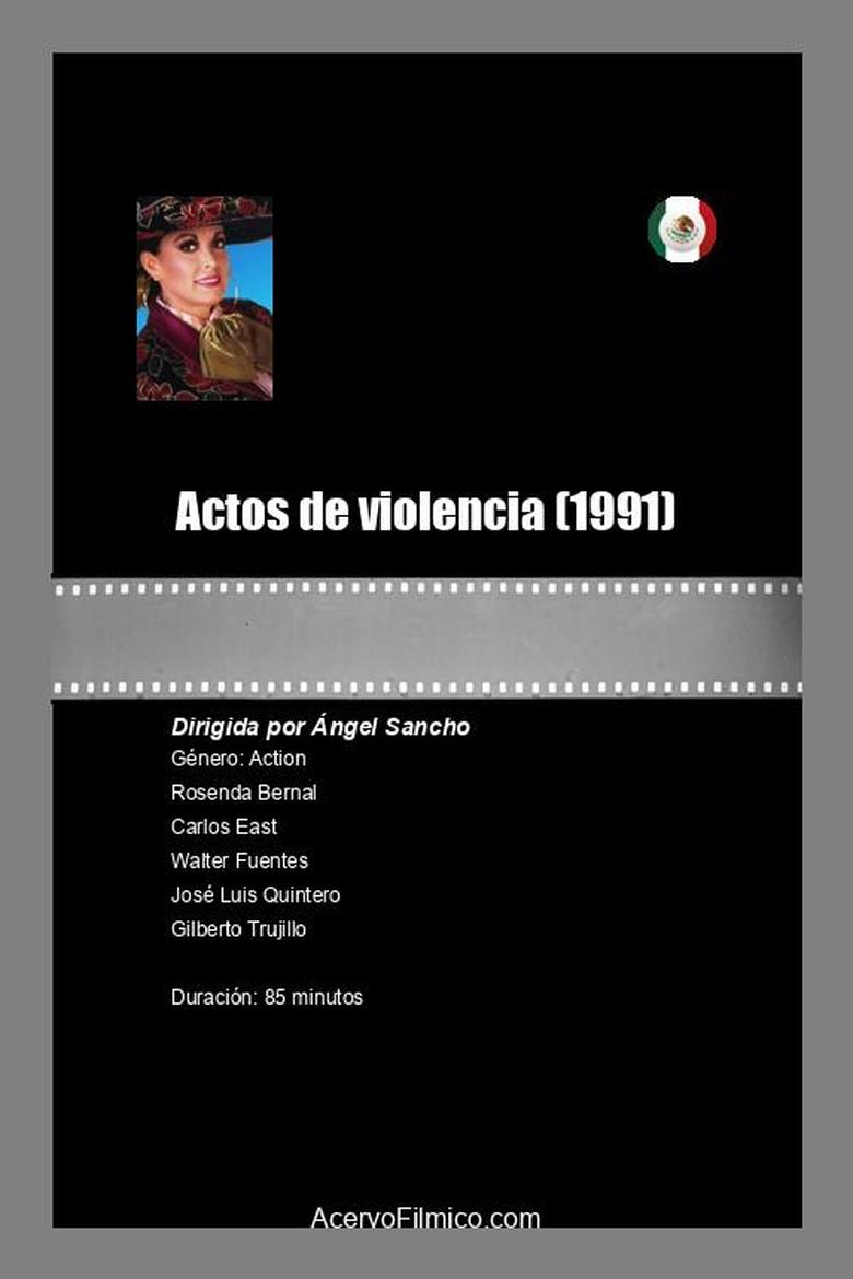 Poster of Actos de violencia