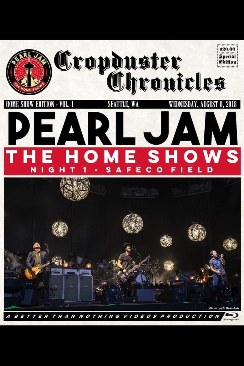 Poster of Pearl Jam: Safeco Field 2018 - Night 1 - The Home Shows [BTNV]