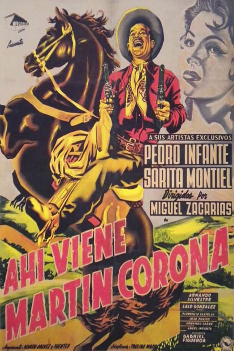 Poster of Ahí viene Martín Corona