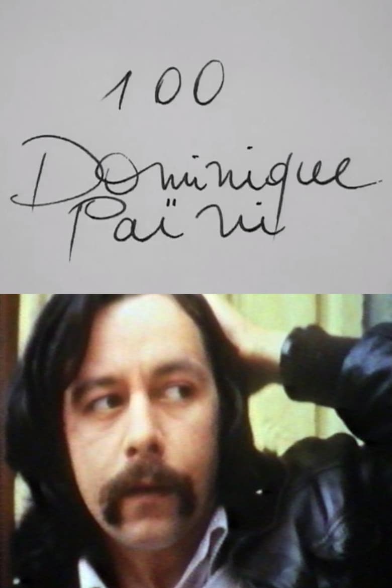 Poster of Cinématon n°100 : Dominique Païni