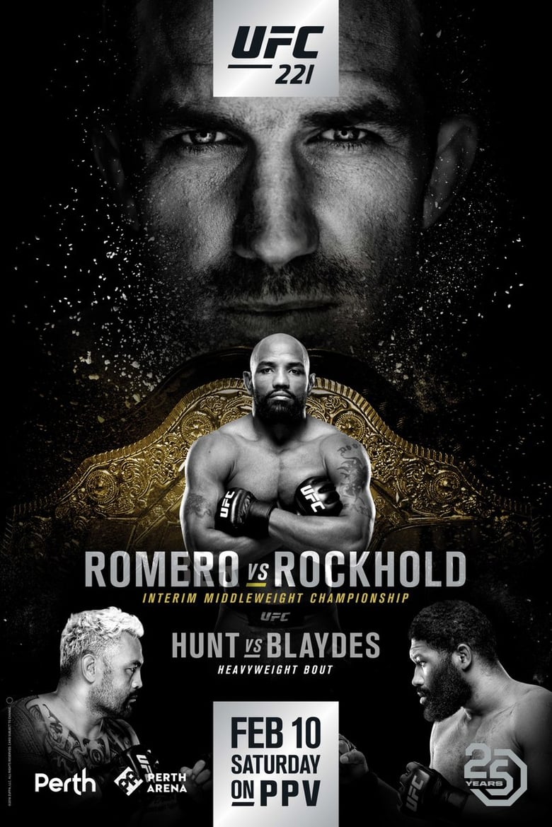 Poster of UFC 221: Romero vs. Rockhold