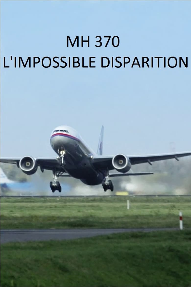 Poster of MH370, l'impossible disparition