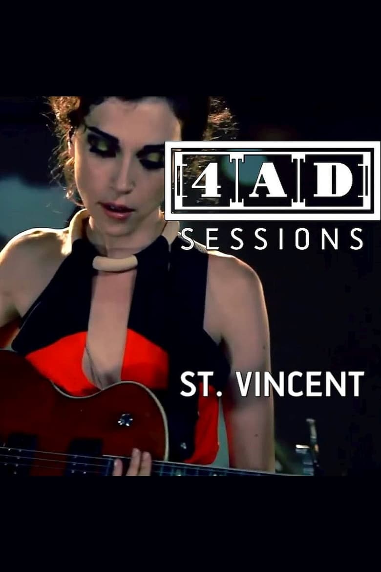 Poster of St. Vincent - 4AD Sessions