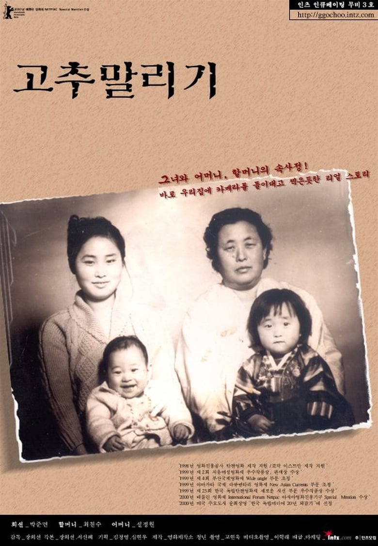 Poster of 고추 말리기