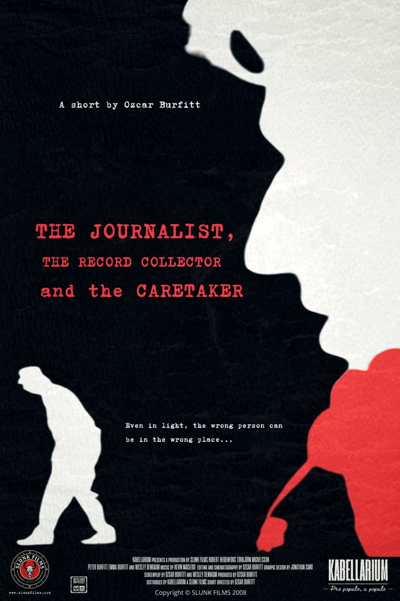 Poster of The Journalist, the Record Collector and the Caretaker