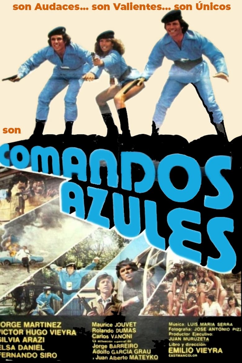 Poster of Comandos azules