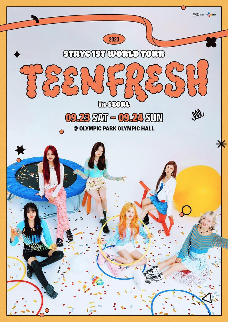 Poster of STAYC 1st World Tour [TEENFRESH] in Seoul