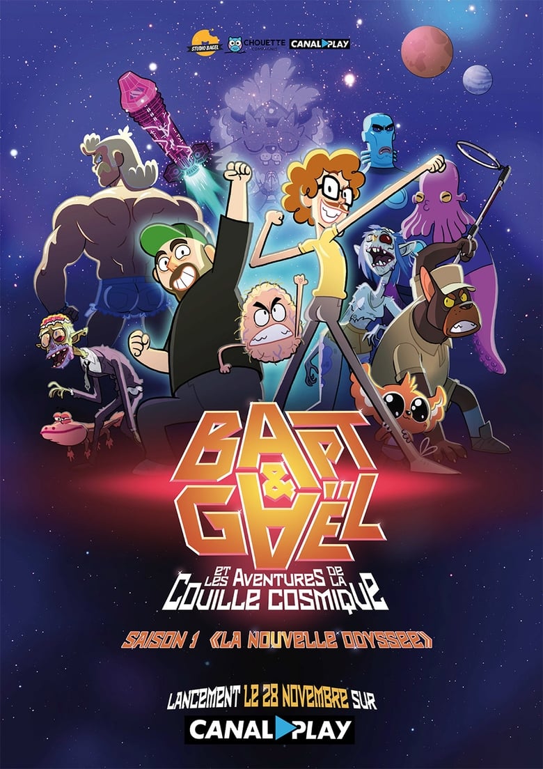 Poster of Bapt&Gaël et Les Aventures de la Couille Cosmique