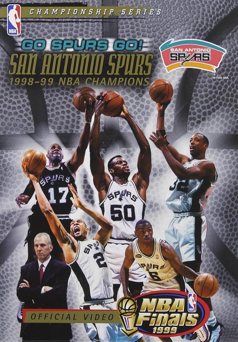 Poster of Go Spurs Go! San Antonio Spurs 1998-1999 NBA Champions