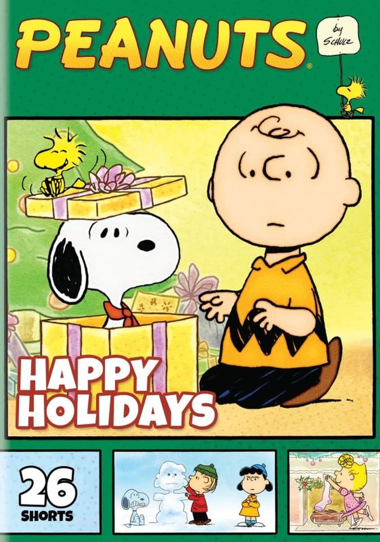 Poster of Peanuts by Shulz Happy Holidays