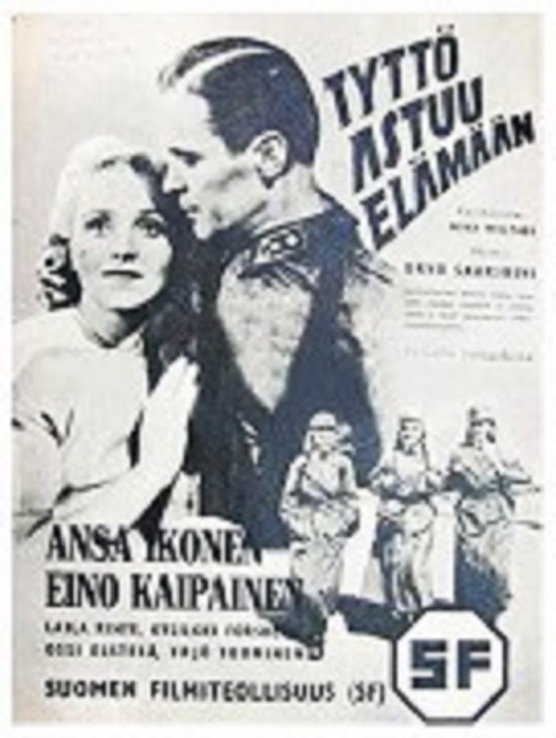 Poster of Tyttö astuu elämään