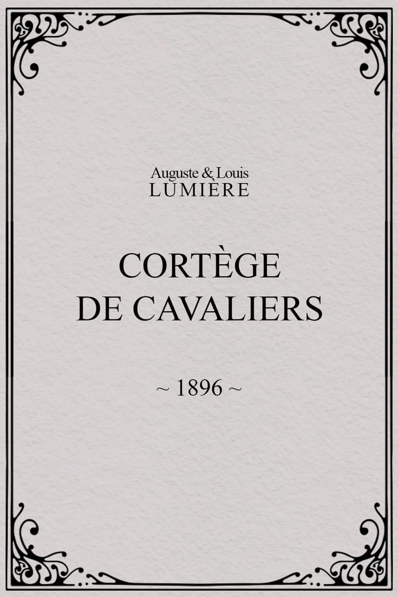 Poster of Cortège de cavaliers