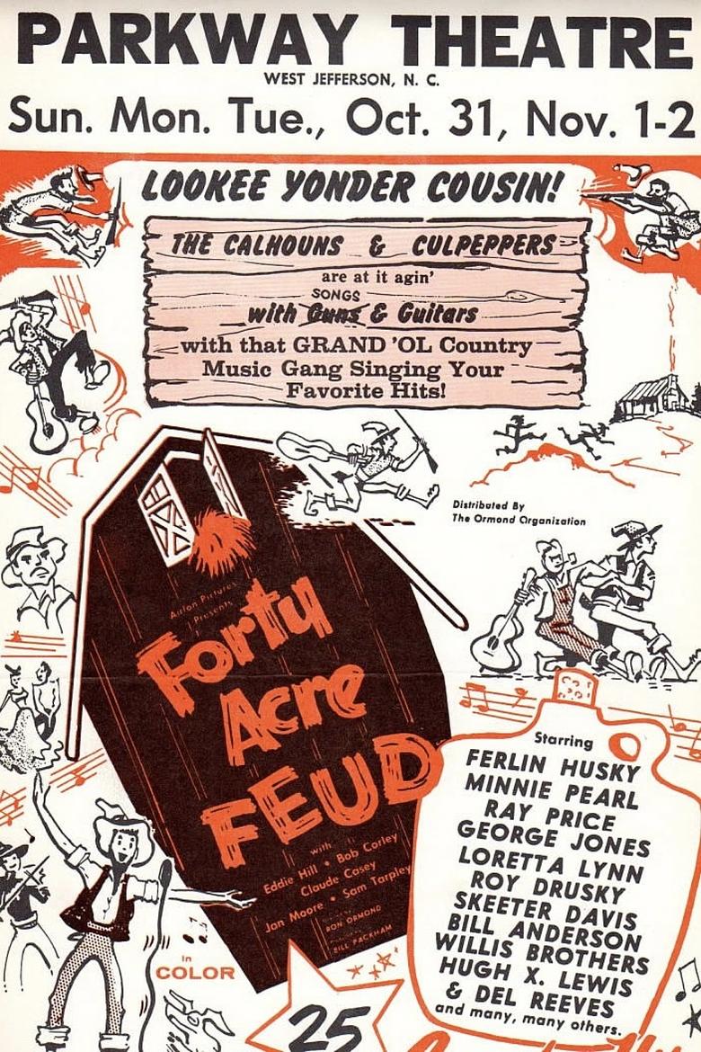 Poster of Forty Acre Feud