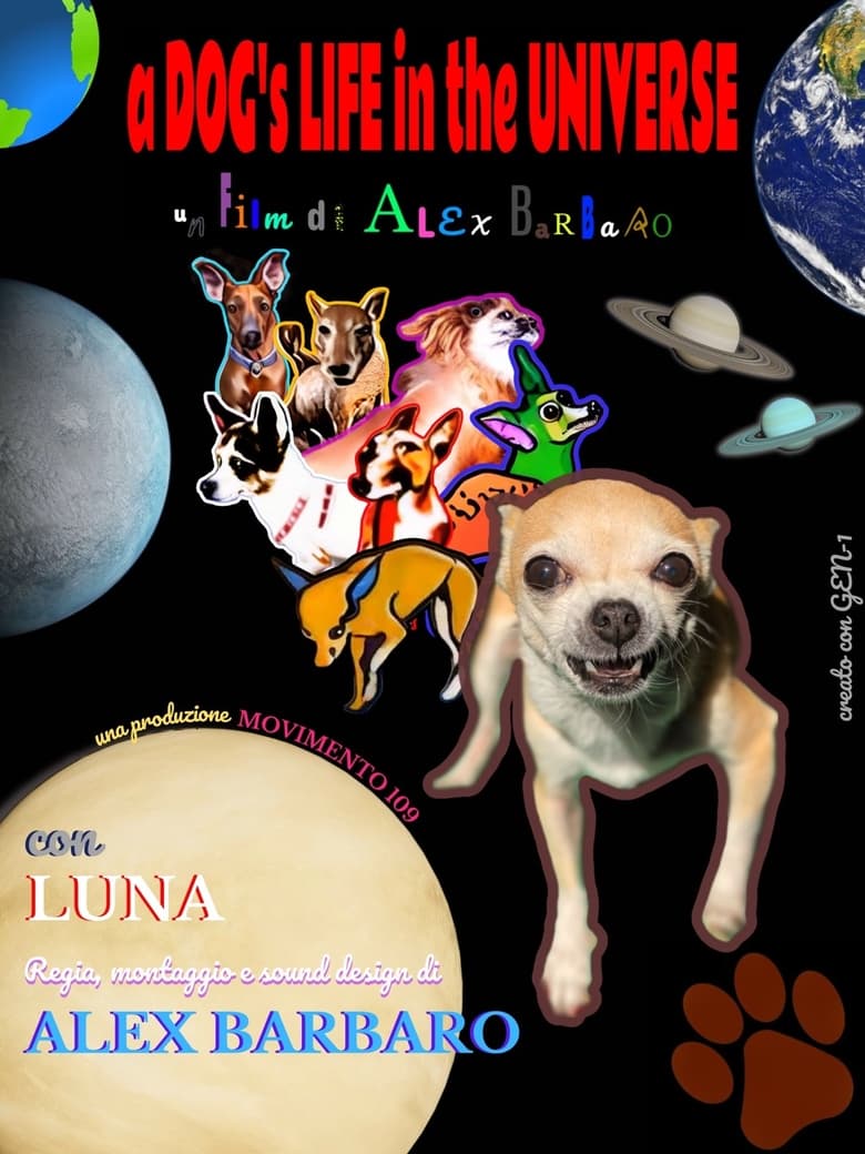 Poster of a DOG's LIFE in the UNIVERSE