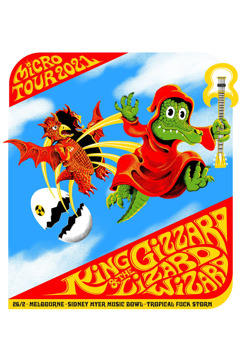 Poster of King Gizzard & The Lizard Wizard - Live in Melbourne '21