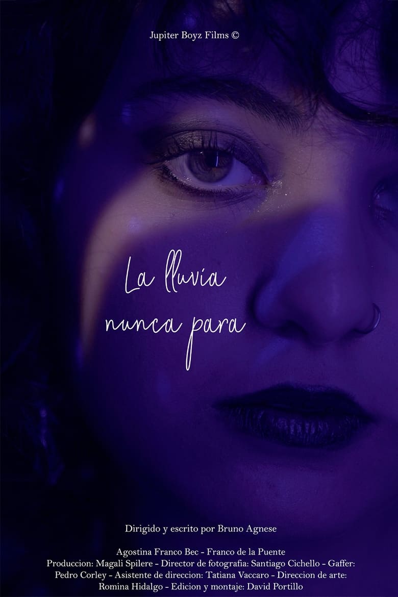 Poster of La lluvia nunca para