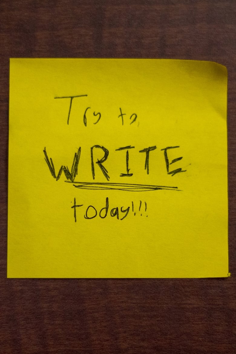 Poster of Try to WRITE today!!!