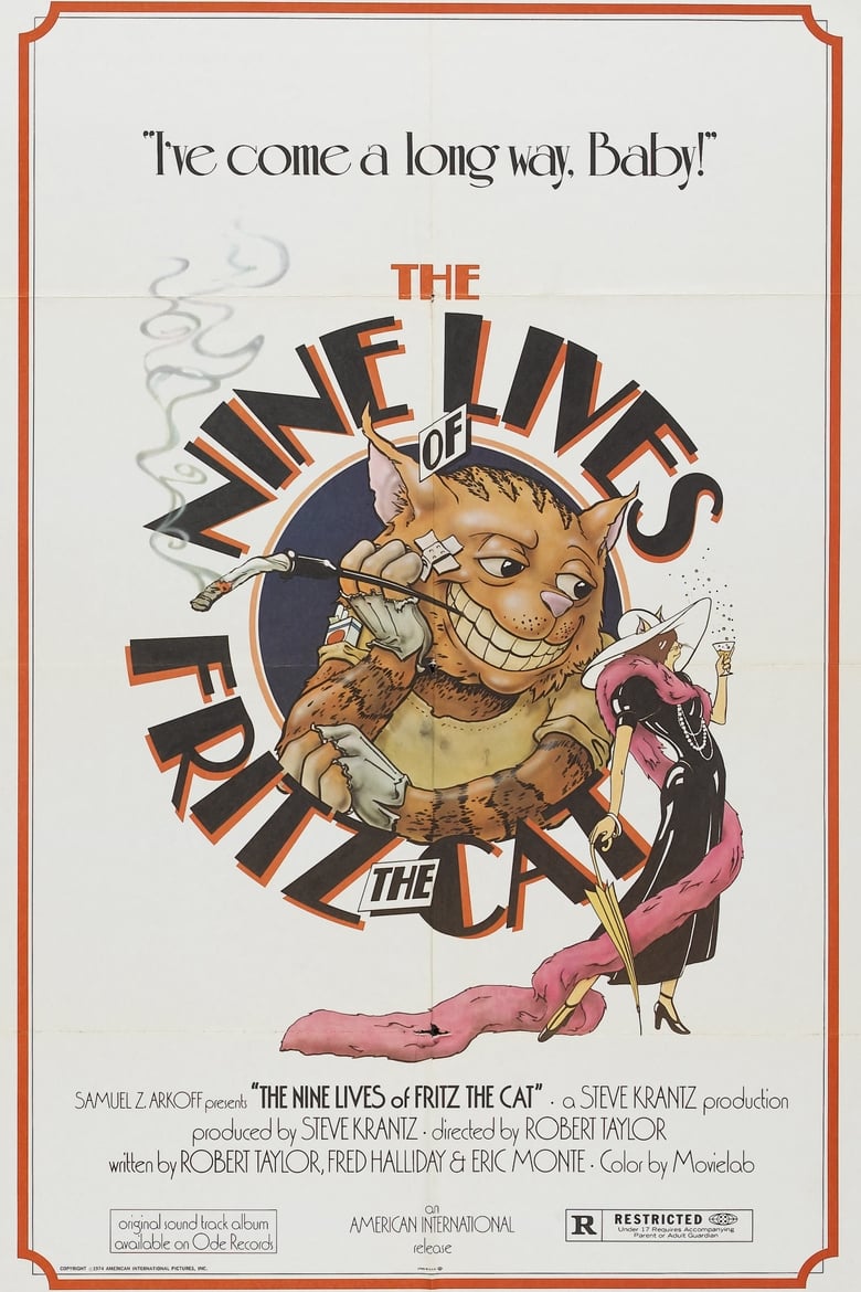 Poster of The Nine Lives of Fritz the Cat