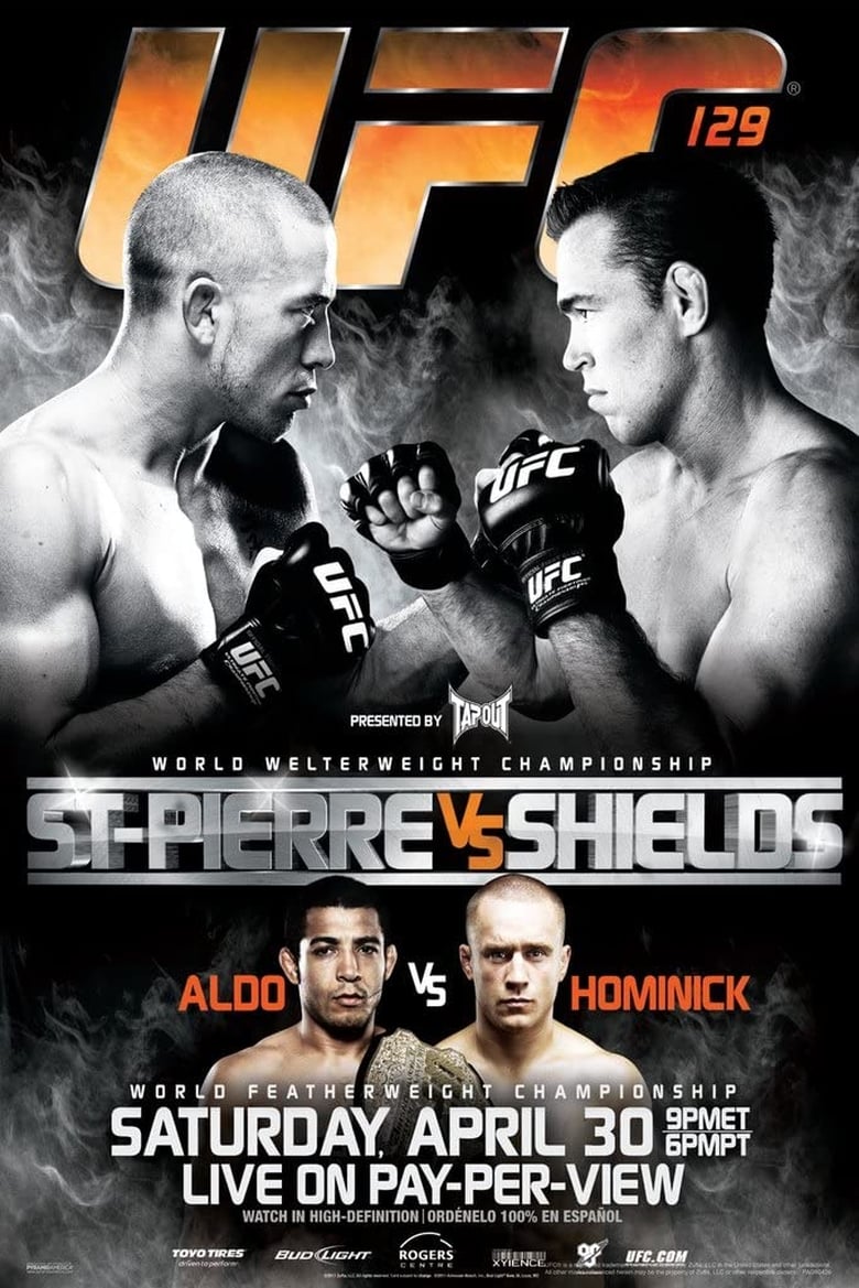 Poster of UFC 129: St-Pierre vs. Shields