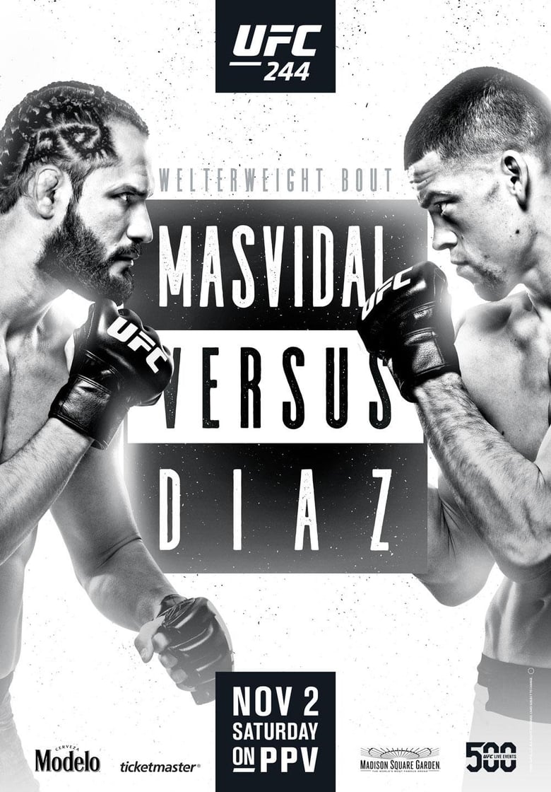 Poster of UFC 244: Masvidal vs. Diaz