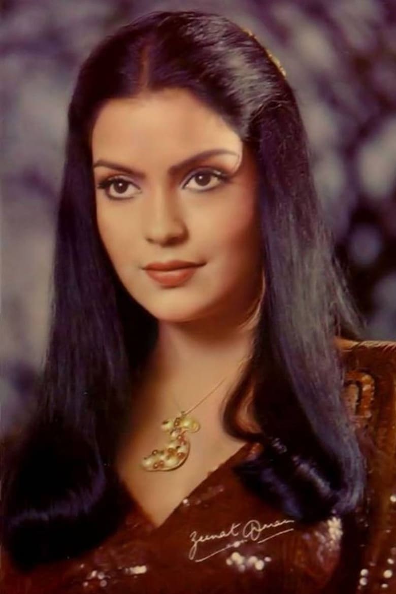 Portrait of Zeenat Aman