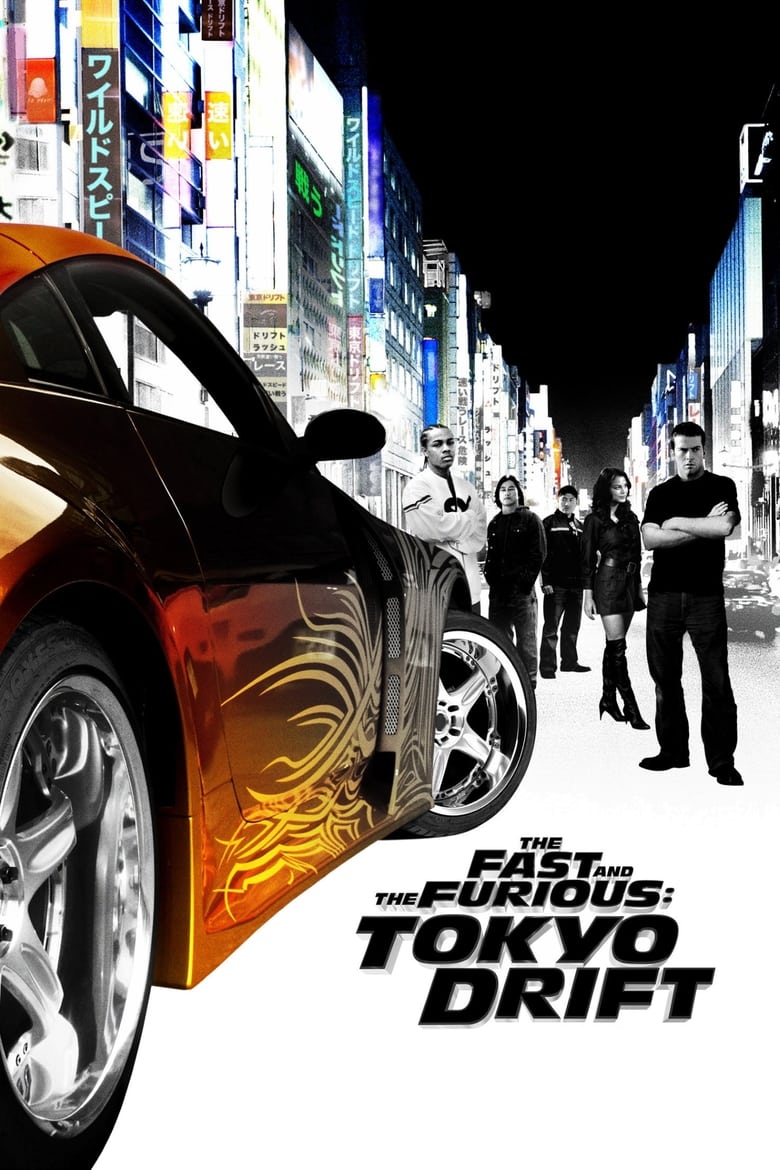 Poster of The Fast and the Furious: Tokyo Drift