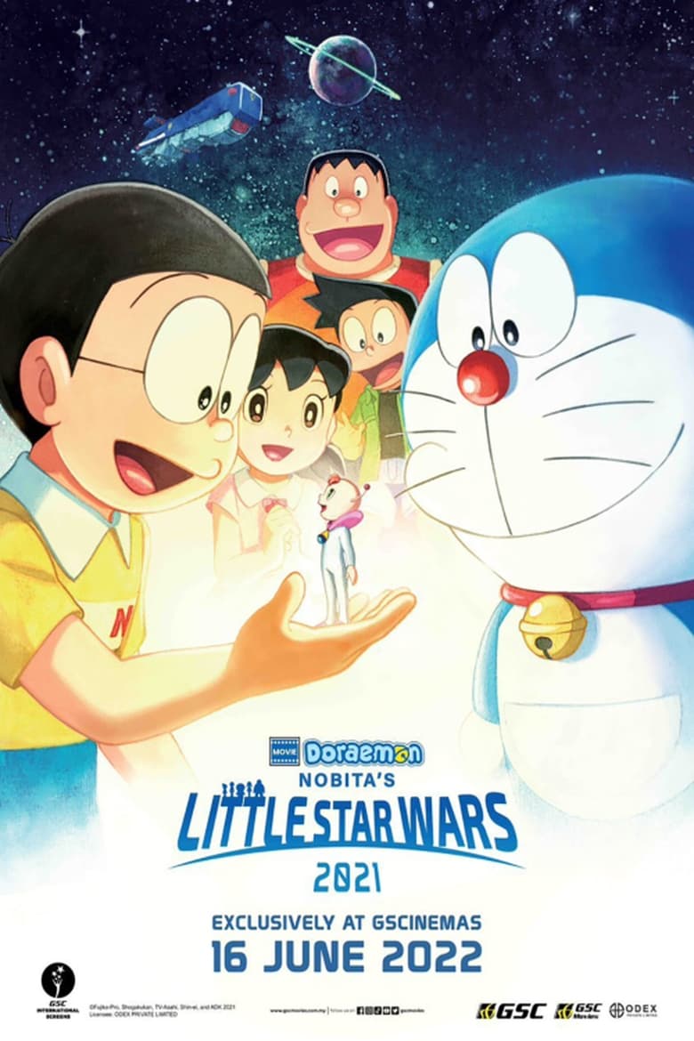 Poster of Doraemon the Movie: Nobita's Little Star Wars 2021