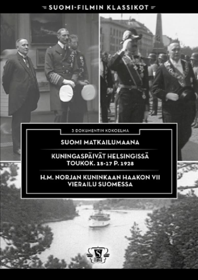 Poster of H.M. Norjan kuninkaan Haakon VII vierailu Suomessa