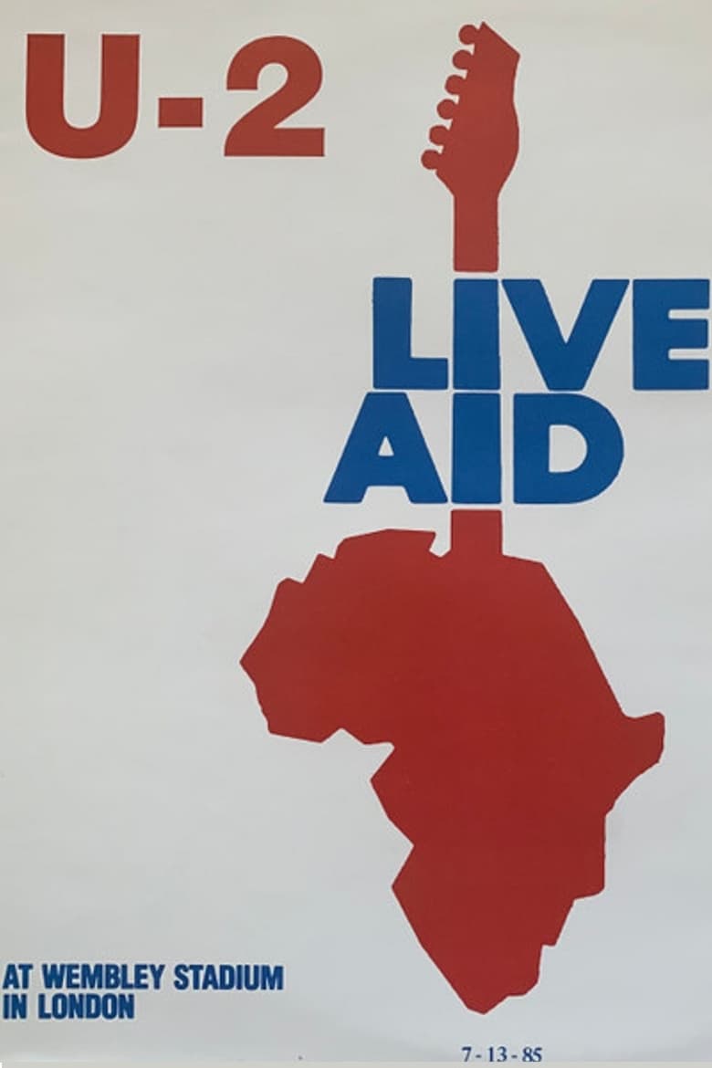 Poster of U2 at Live Aid