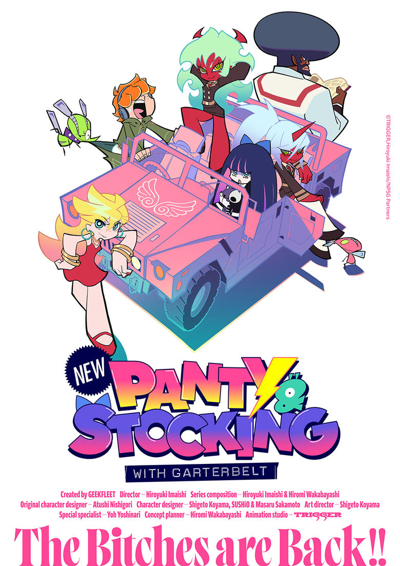 Poster of New PANTY & STOCKING with GARTERBELT