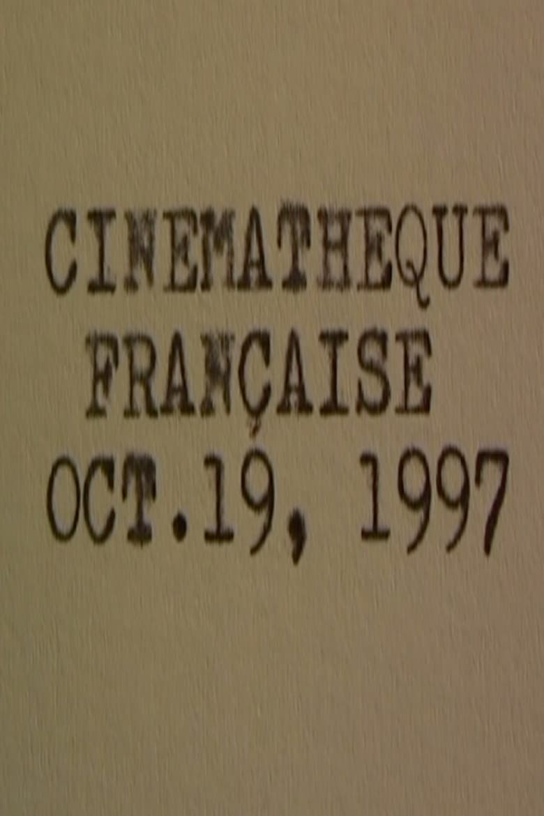 Poster of Cinémathèque Française