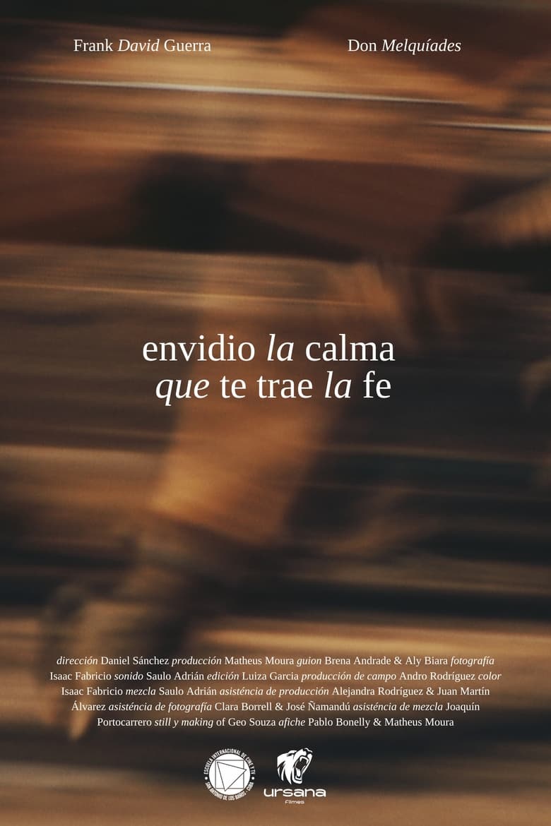 Poster of I envy the calm that faith brings you