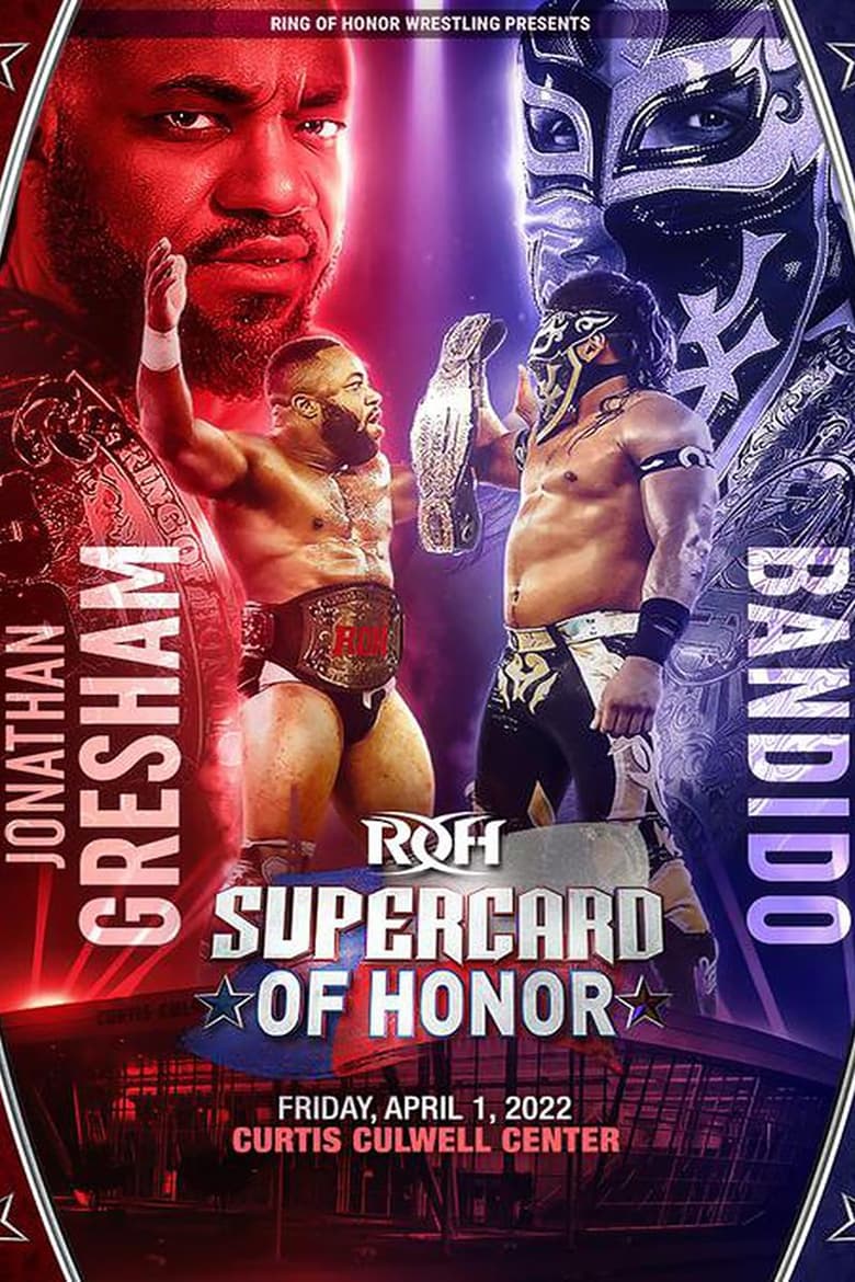 Poster of ROH: Supercard of Honor XV