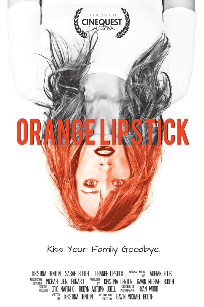 Poster of Orange Lipstick