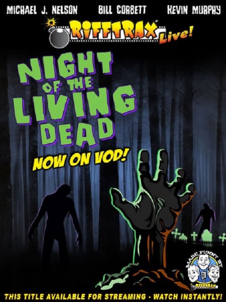 Poster of RiffTrax Live: Night of the Living Dead