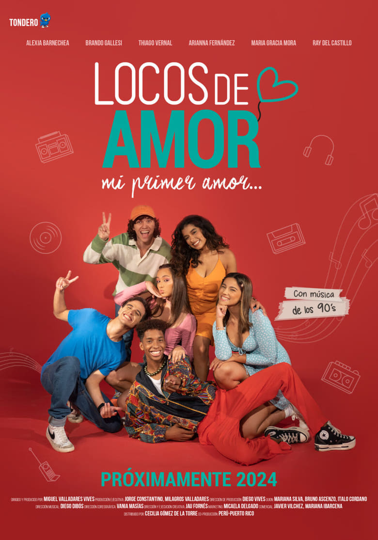 Poster of Locos de Amor, mi primer amor