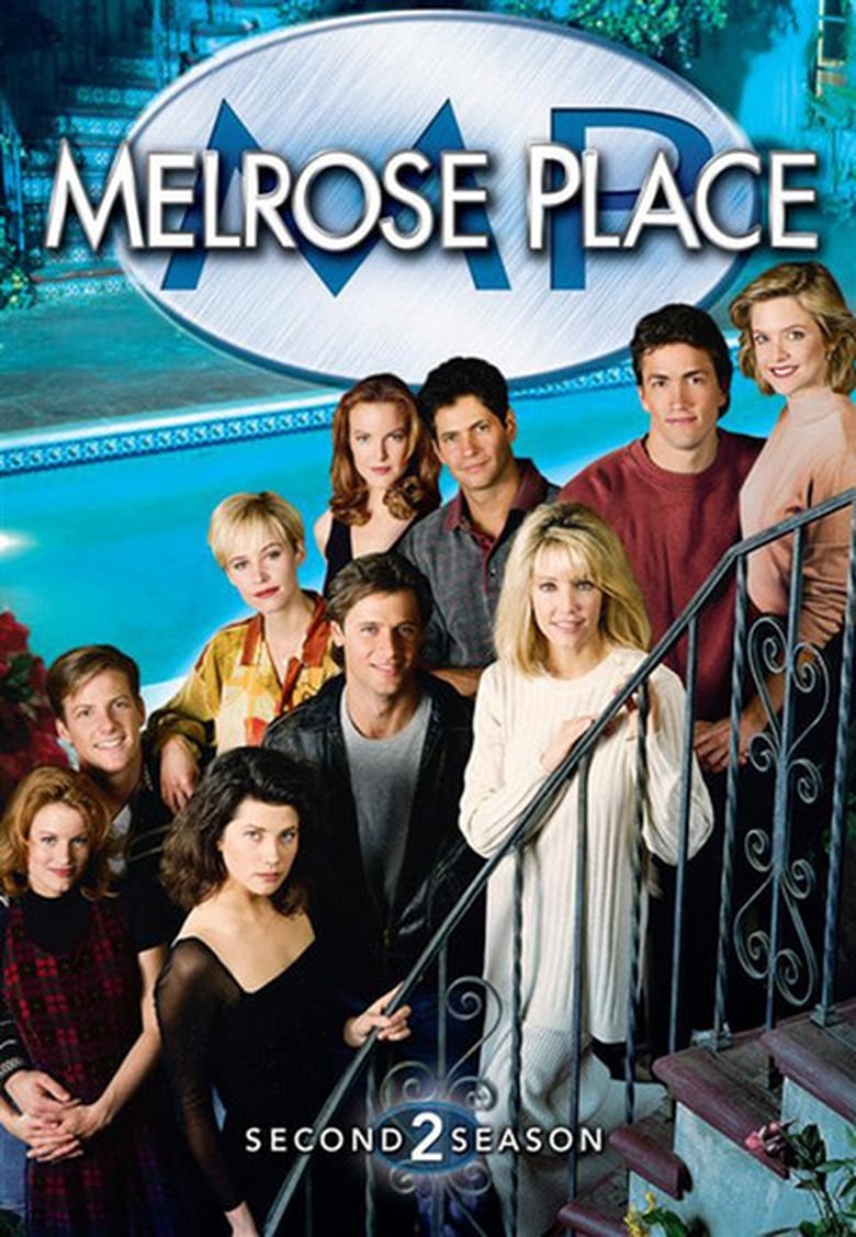 Poster of Cast and Crew in Melrose Place - Season 2 - Episode 5 - Of Bikes and Men