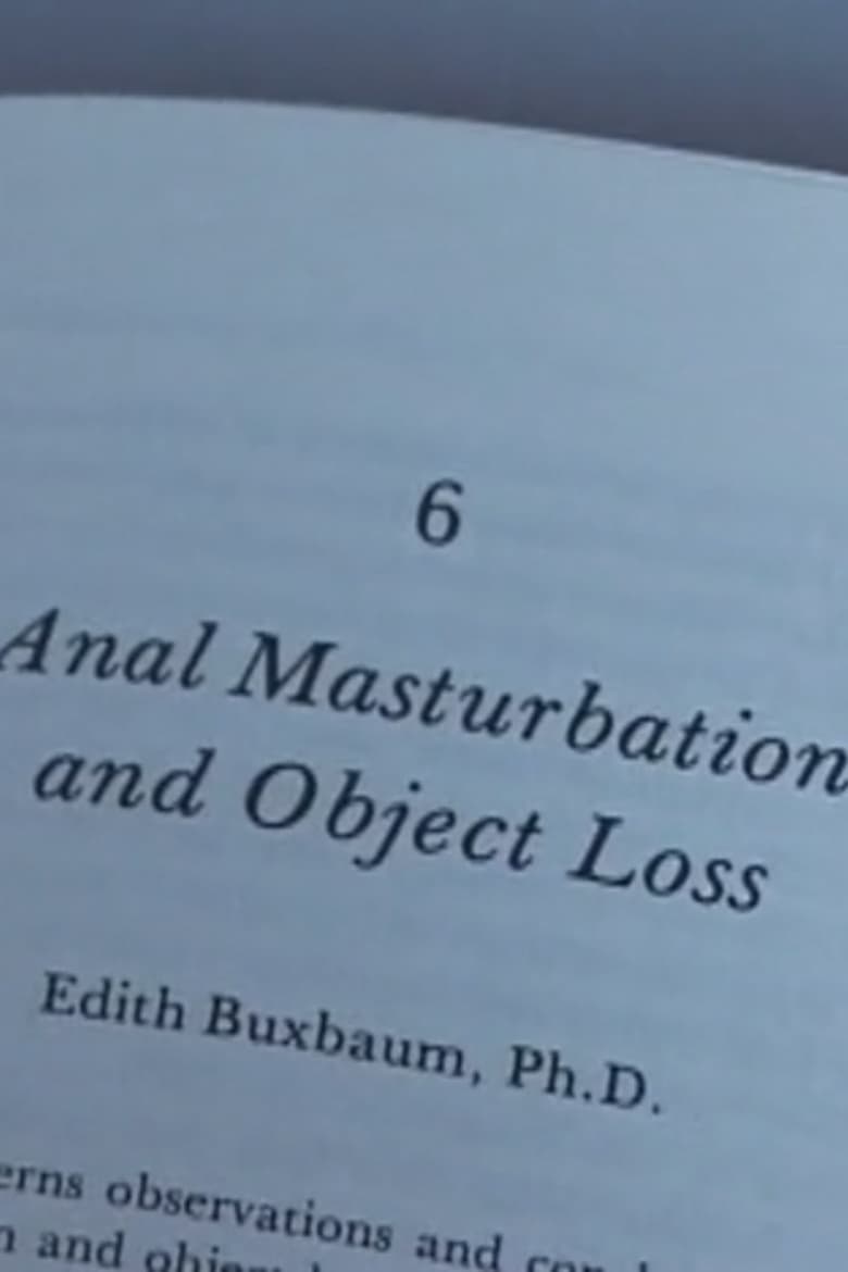 Poster of Anal Masturbation and Object Loss