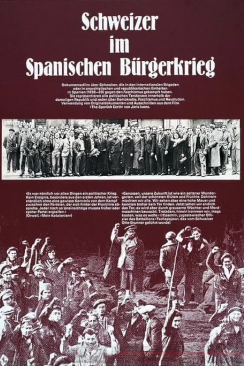 Poster of Schweizer im Spanischen Bürgerkrieg